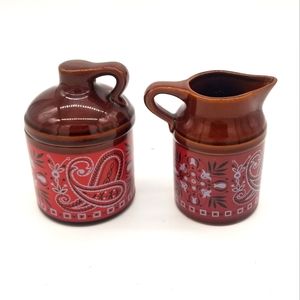 Vintage Sugar and Creamer Set